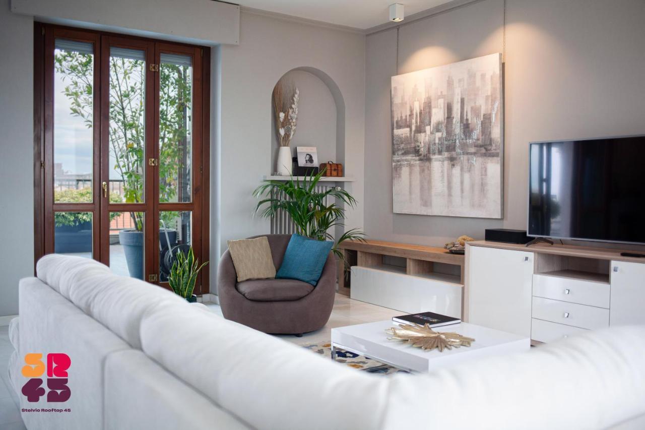 Stelvio Rooftop - Penthouse Skyline With Terrace And Jacuzzi Milan Extérieur photo