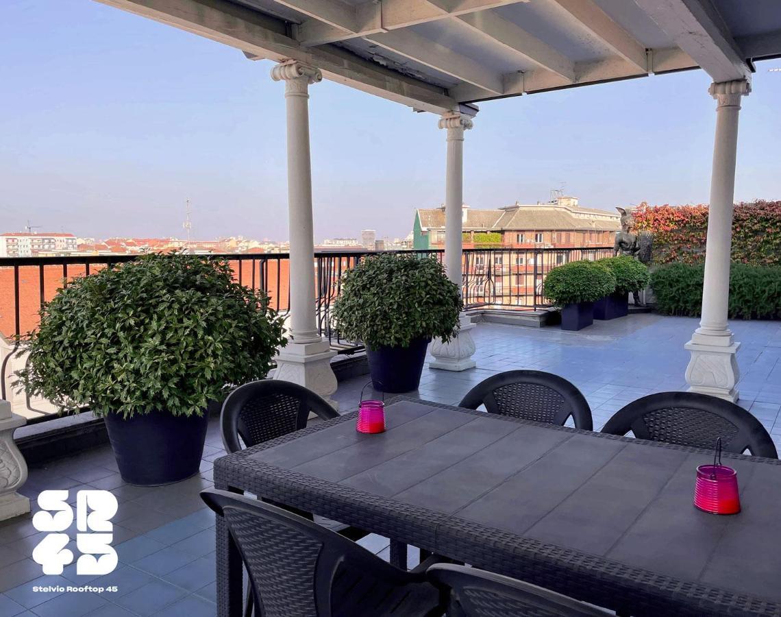 Stelvio Rooftop - Penthouse Skyline With Terrace And Jacuzzi Milan Extérieur photo
