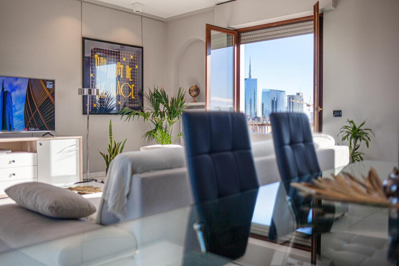 Stelvio Rooftop - Penthouse Skyline With Terrace And Jacuzzi Milan Extérieur photo